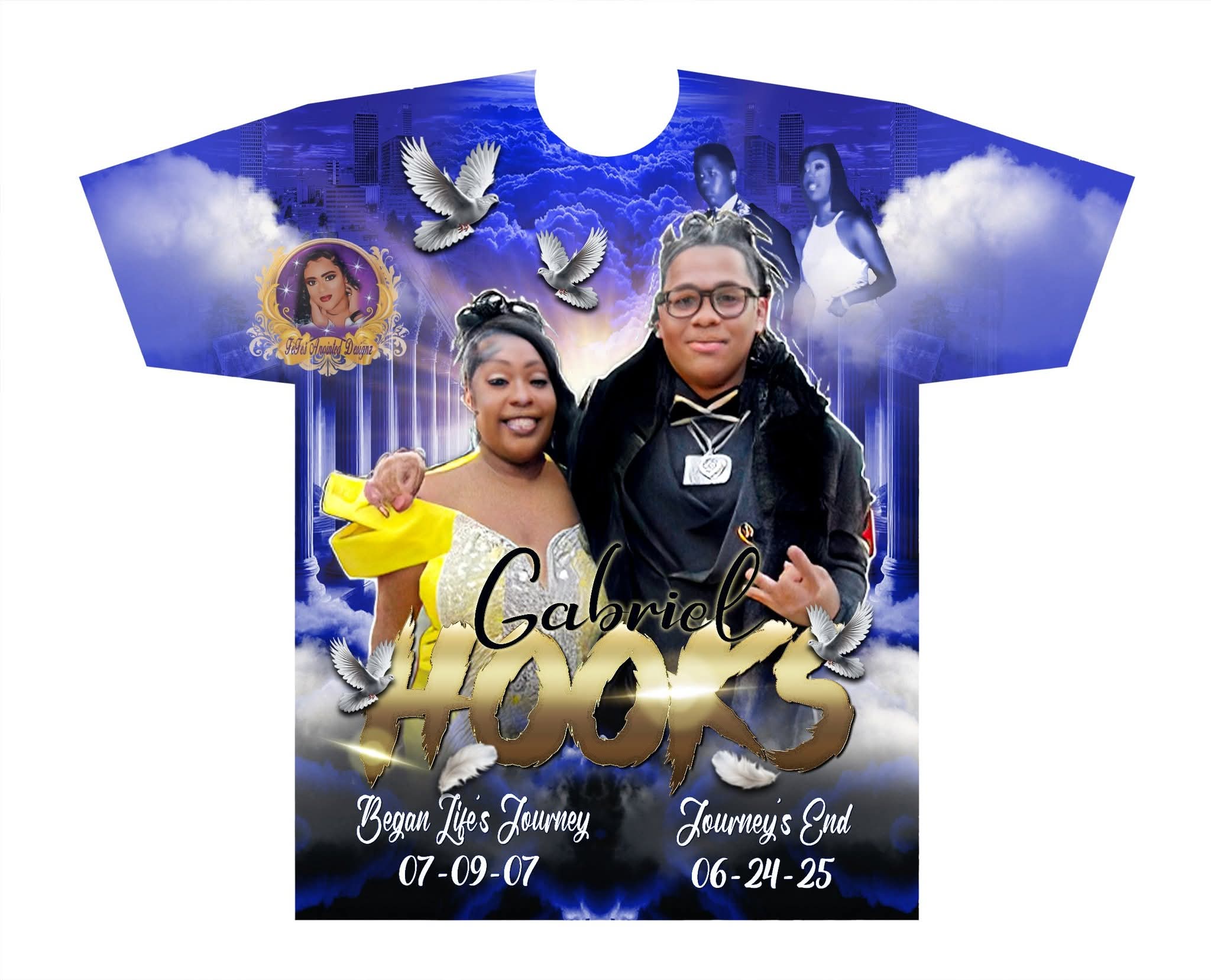 All-over print shirt design mockup, example 13