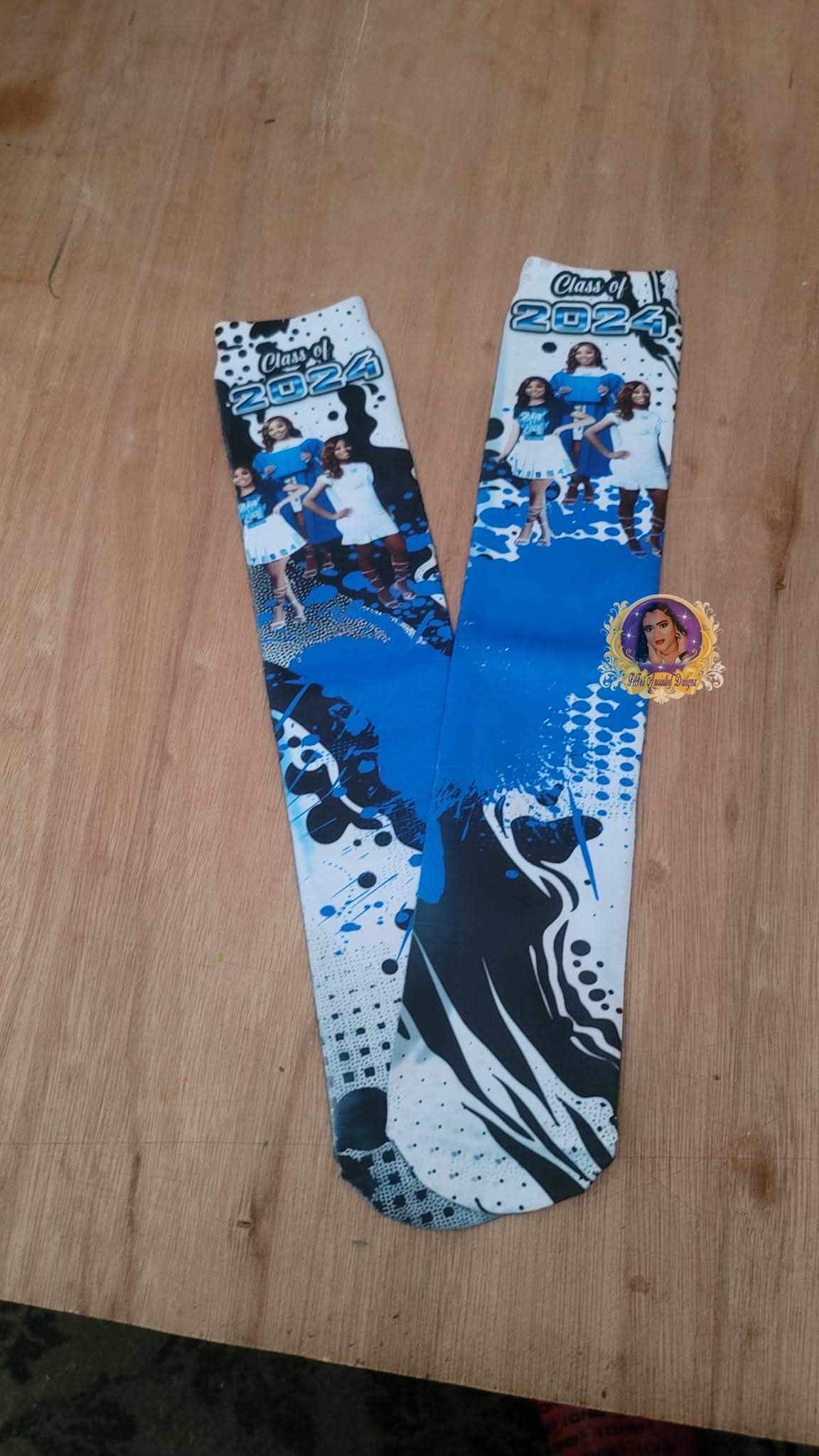 Personalized Graduation Stole, example 6